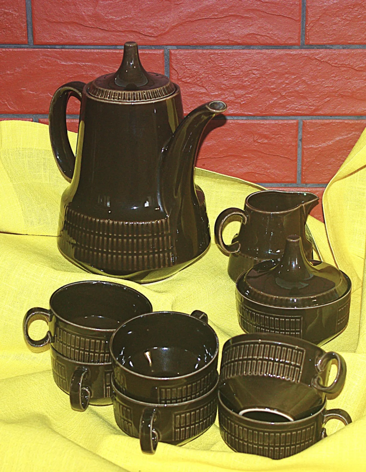 Serwis kawa - herbata "MADE IN GERMANY" Colditz Porzellan. Vintage
