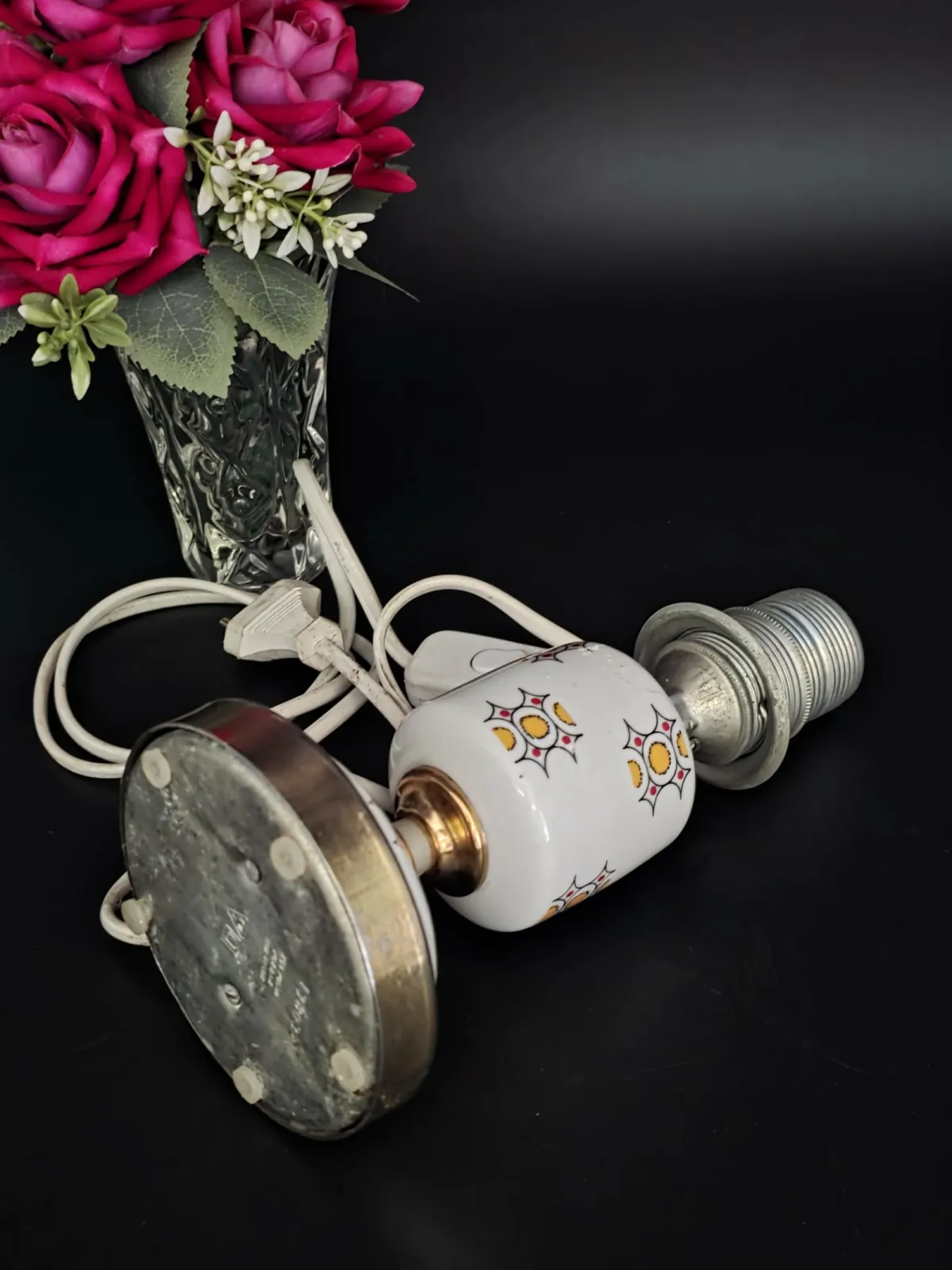 Lampka porcelanowa