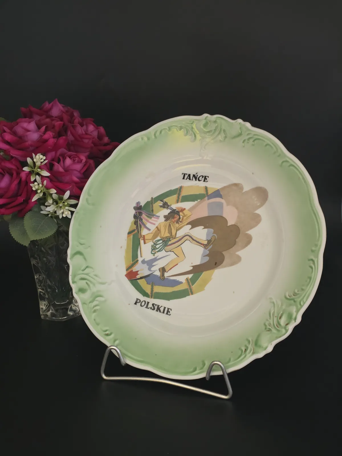 Talerz porcelanowy