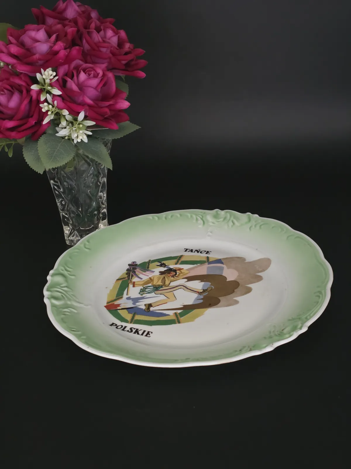 Talerz porcelanowy