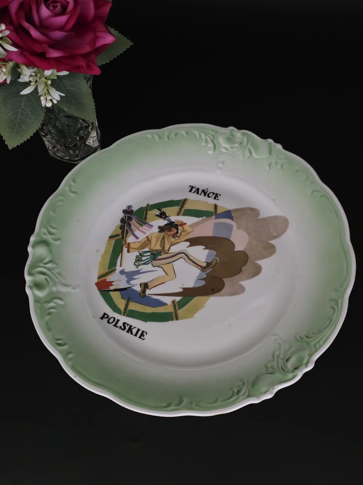 Talerz porcelanowy