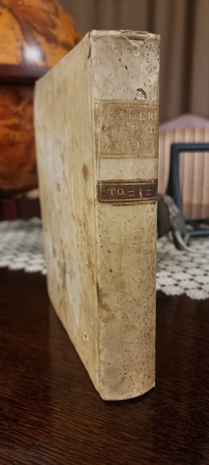 Rzadkie dzieło prawnicze – 1707 r. Jo. Henrici Bergeri, IC. – "Dissertationes Juris Selectae