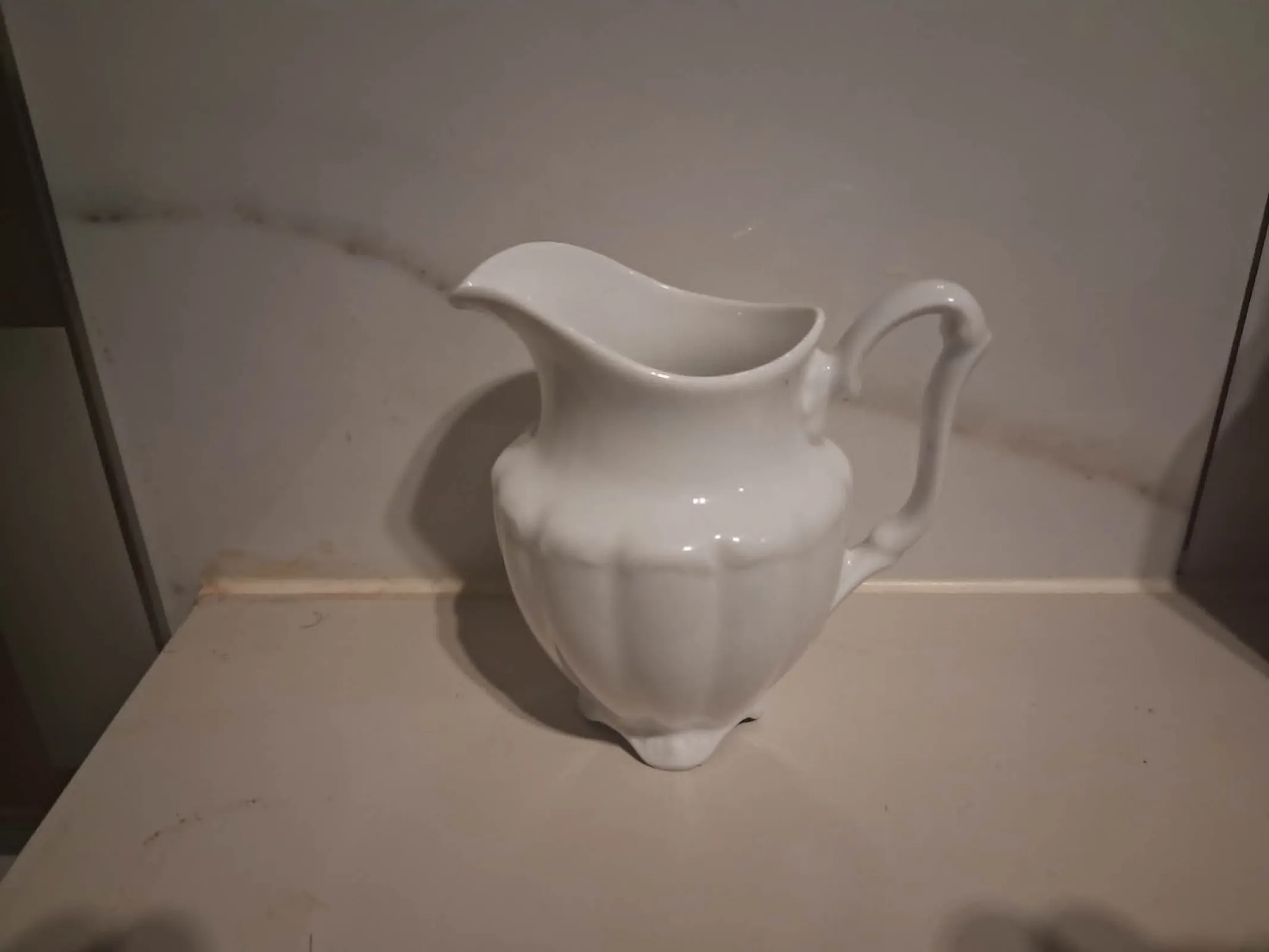 Mlecznik Wałbrzych – Biała Porcelana – Fason Maria Teresa – PRL – Sygnowany
