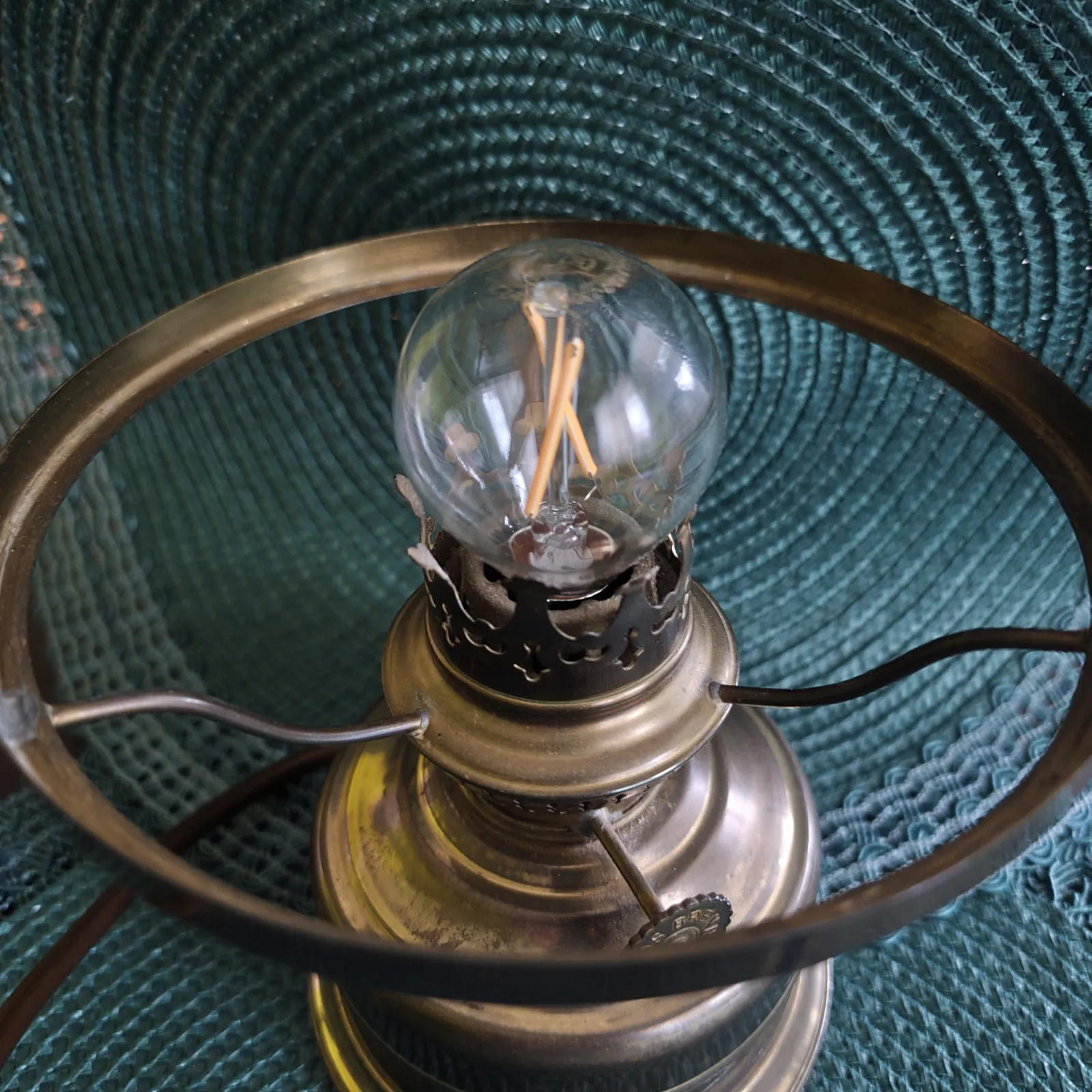 Lampa naftowa bankierska Kosmos Brenner