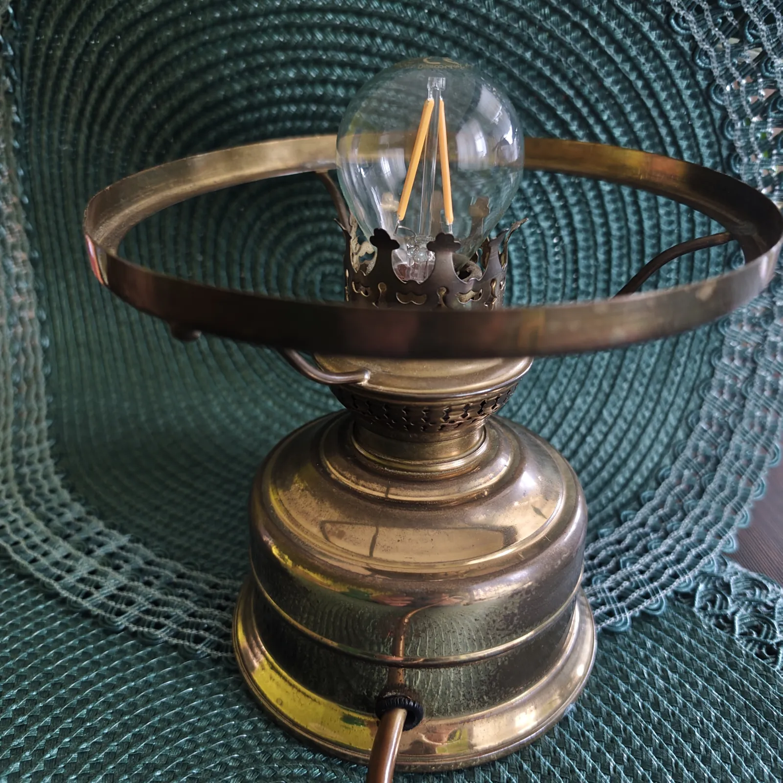 Lampa naftowa bankierska Kosmos Brenner