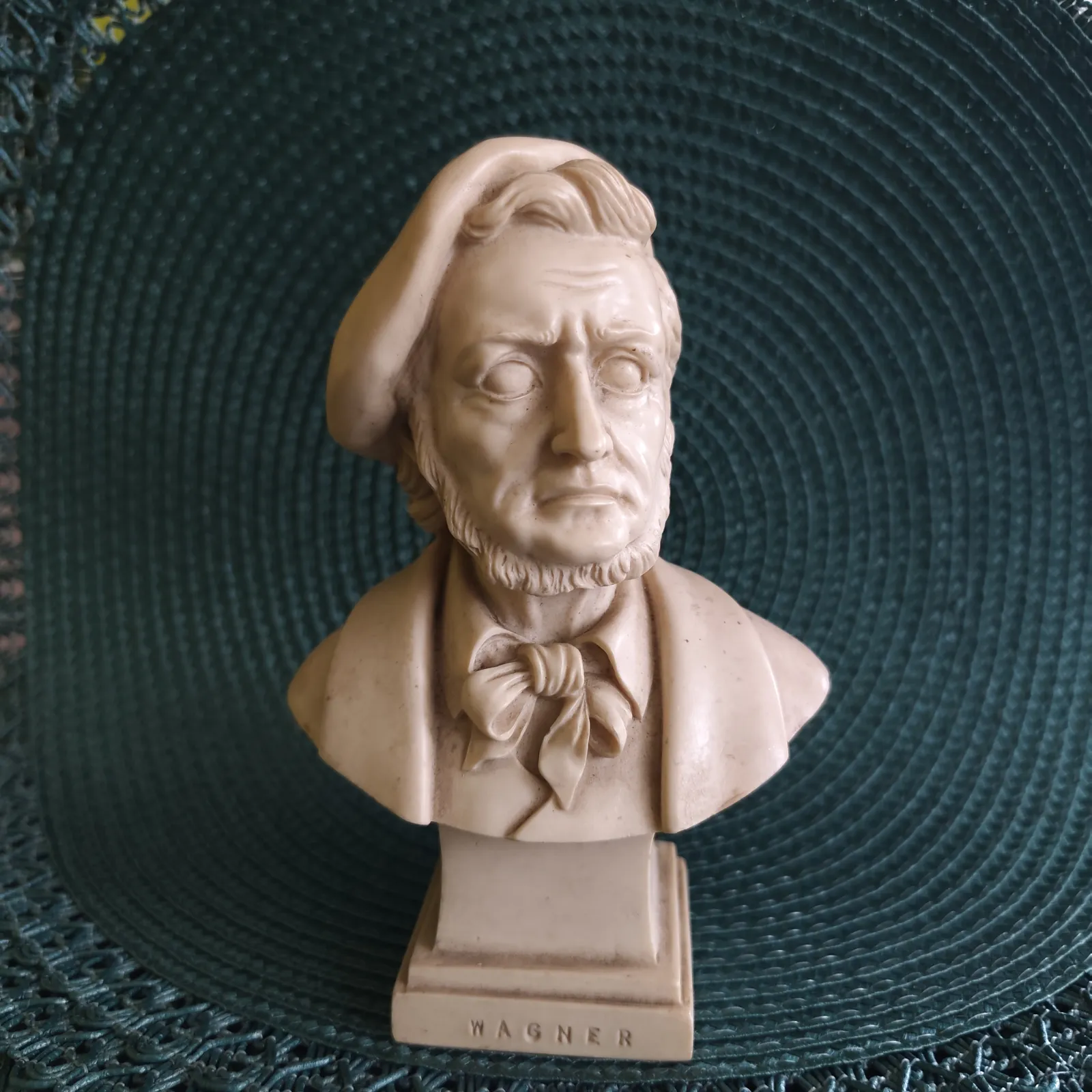 Popiersie Richard Wagner alabaster vintage