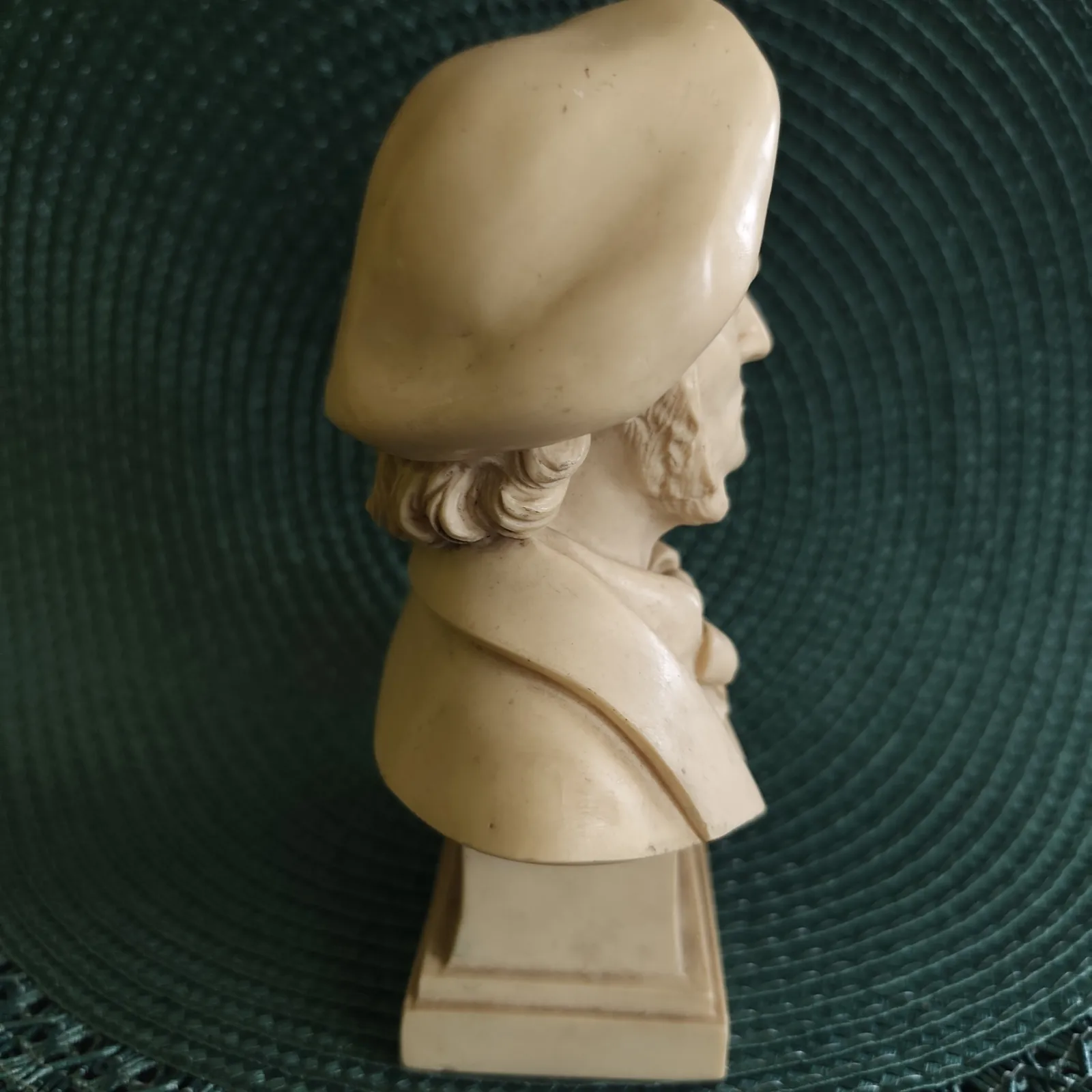 Popiersie Richard Wagner alabaster vintage