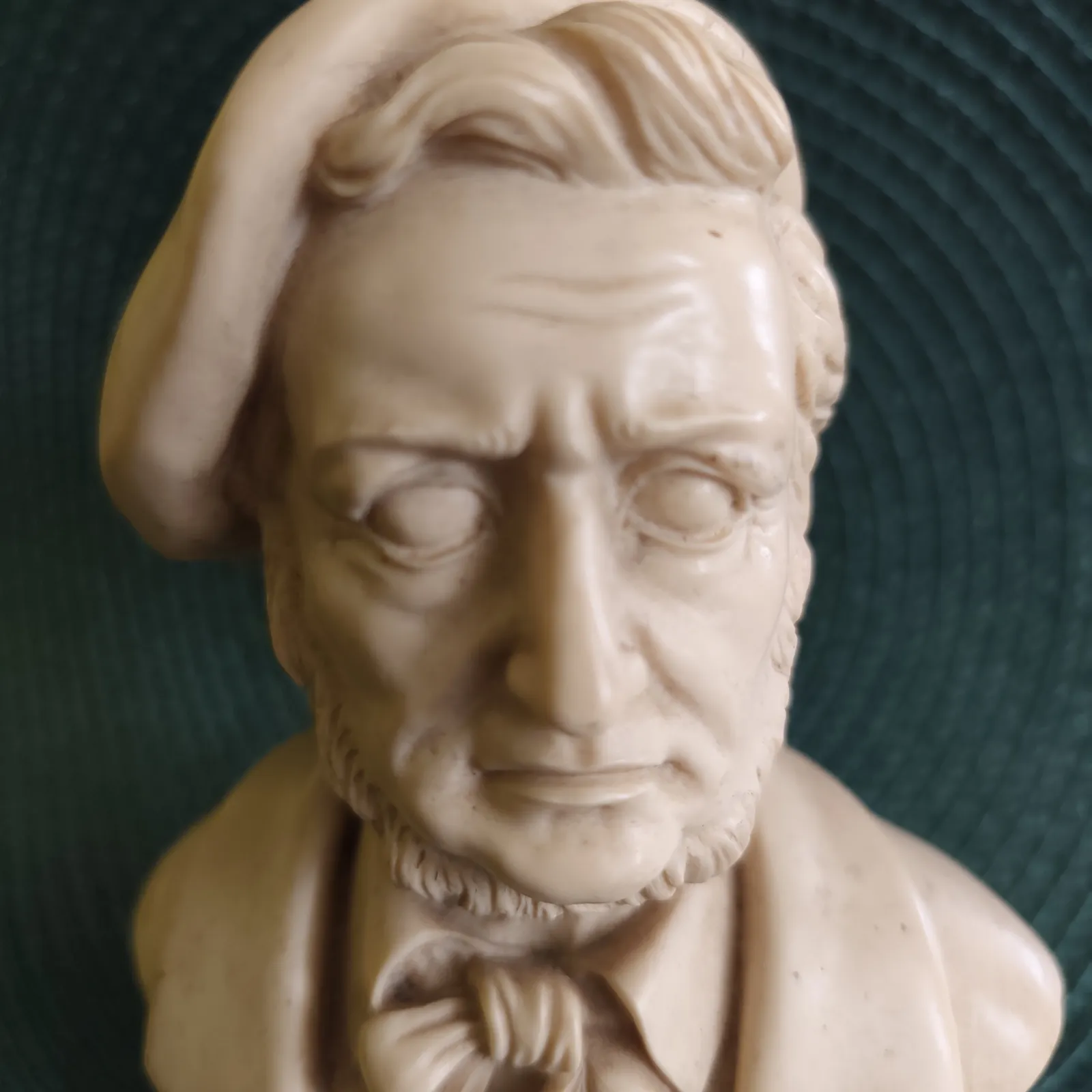 Popiersie Richard Wagner alabaster vintage