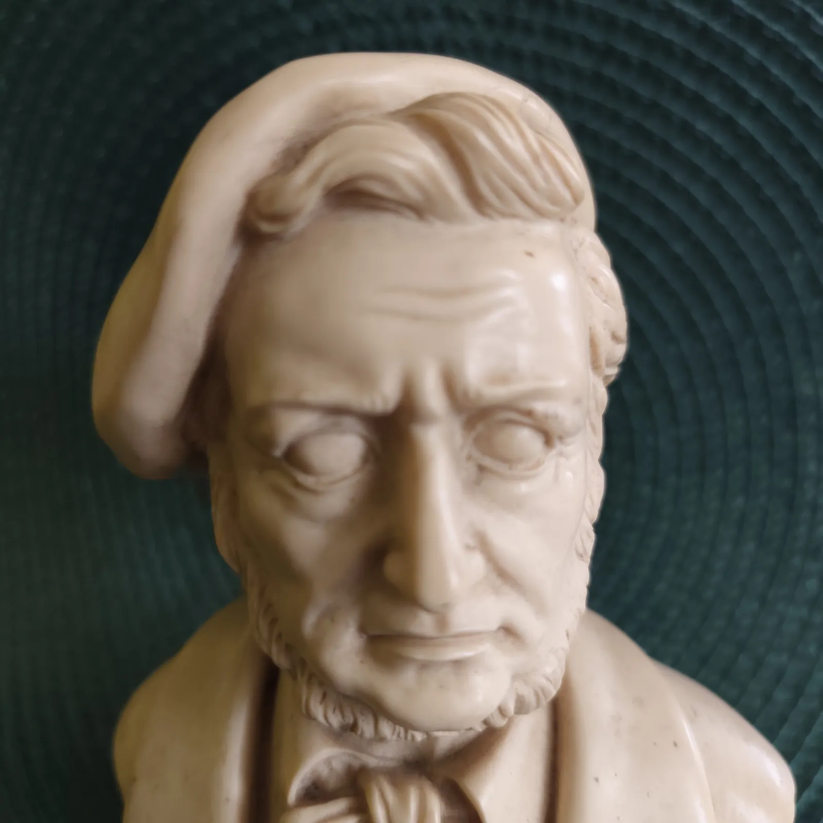 Popiersie Richard Wagner alabaster vintage