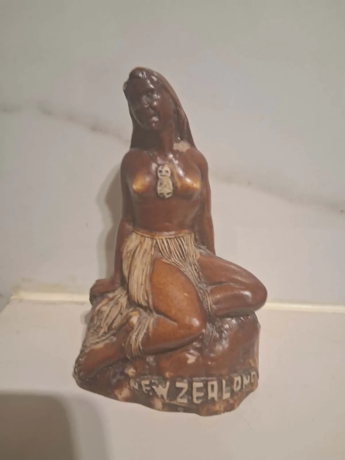 Figurka PANIA OF THE REEF – Nowa Zelandia – Mitologia Maori – Sygnowana