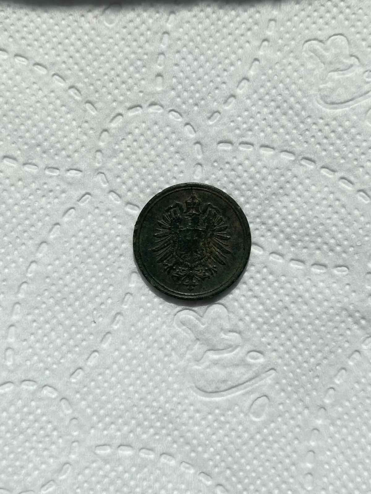 1 Fening 1875. Przepiękna patyna