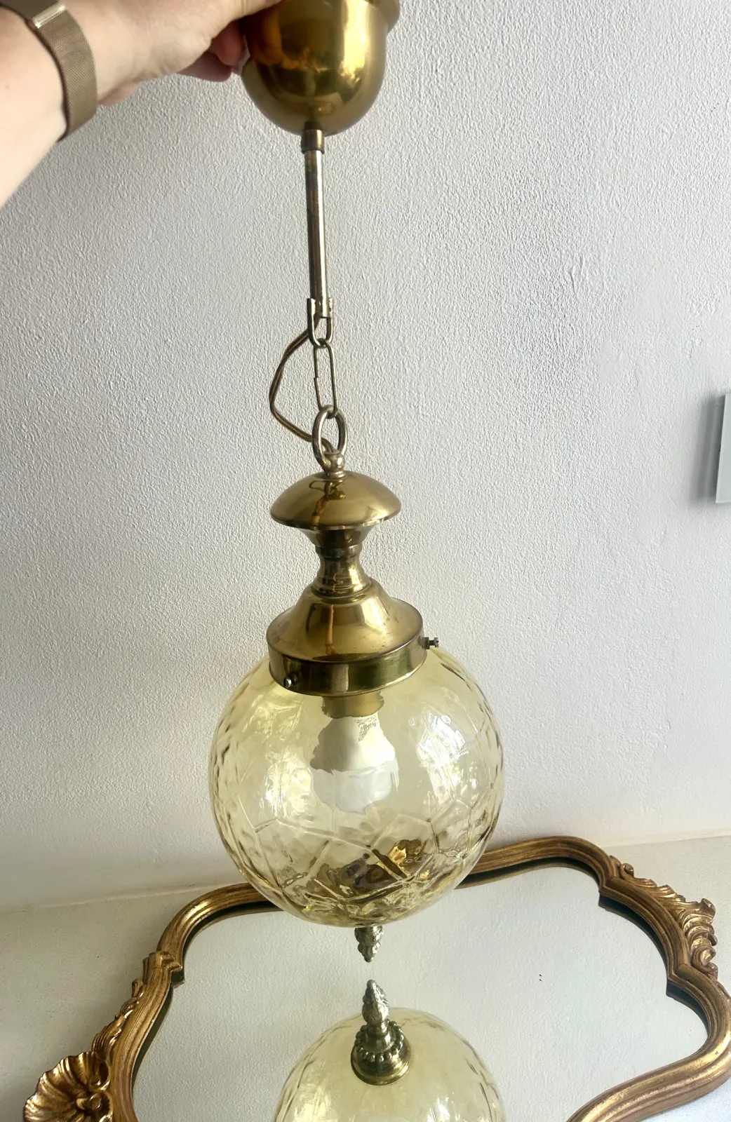Żyrandol kula