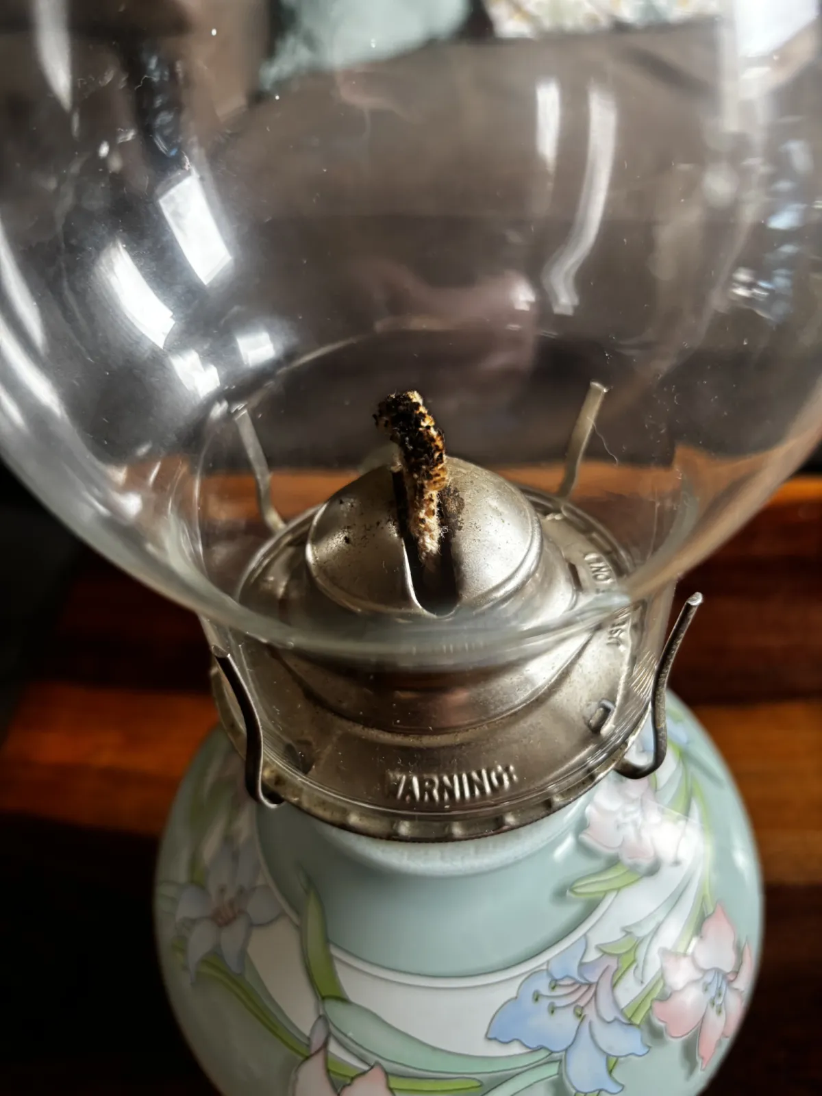Dwie lampy naftowe