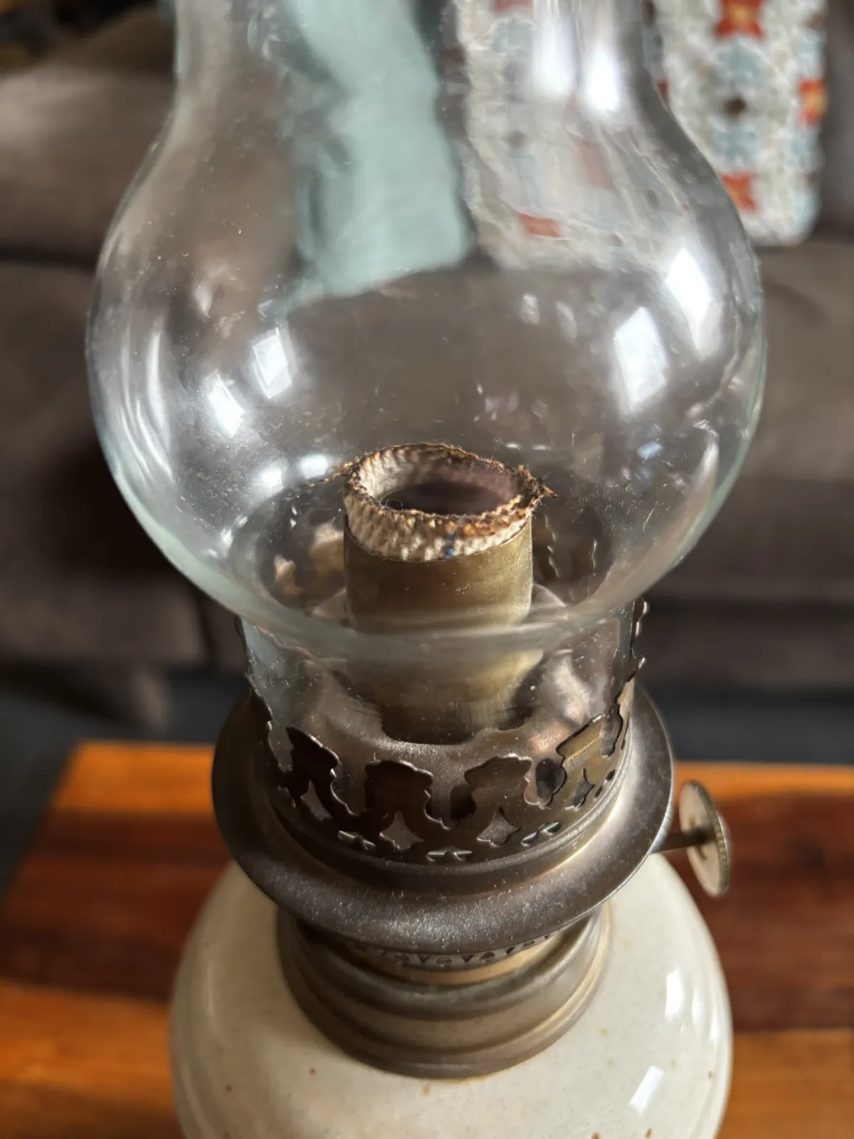 Dwie lampy naftowe