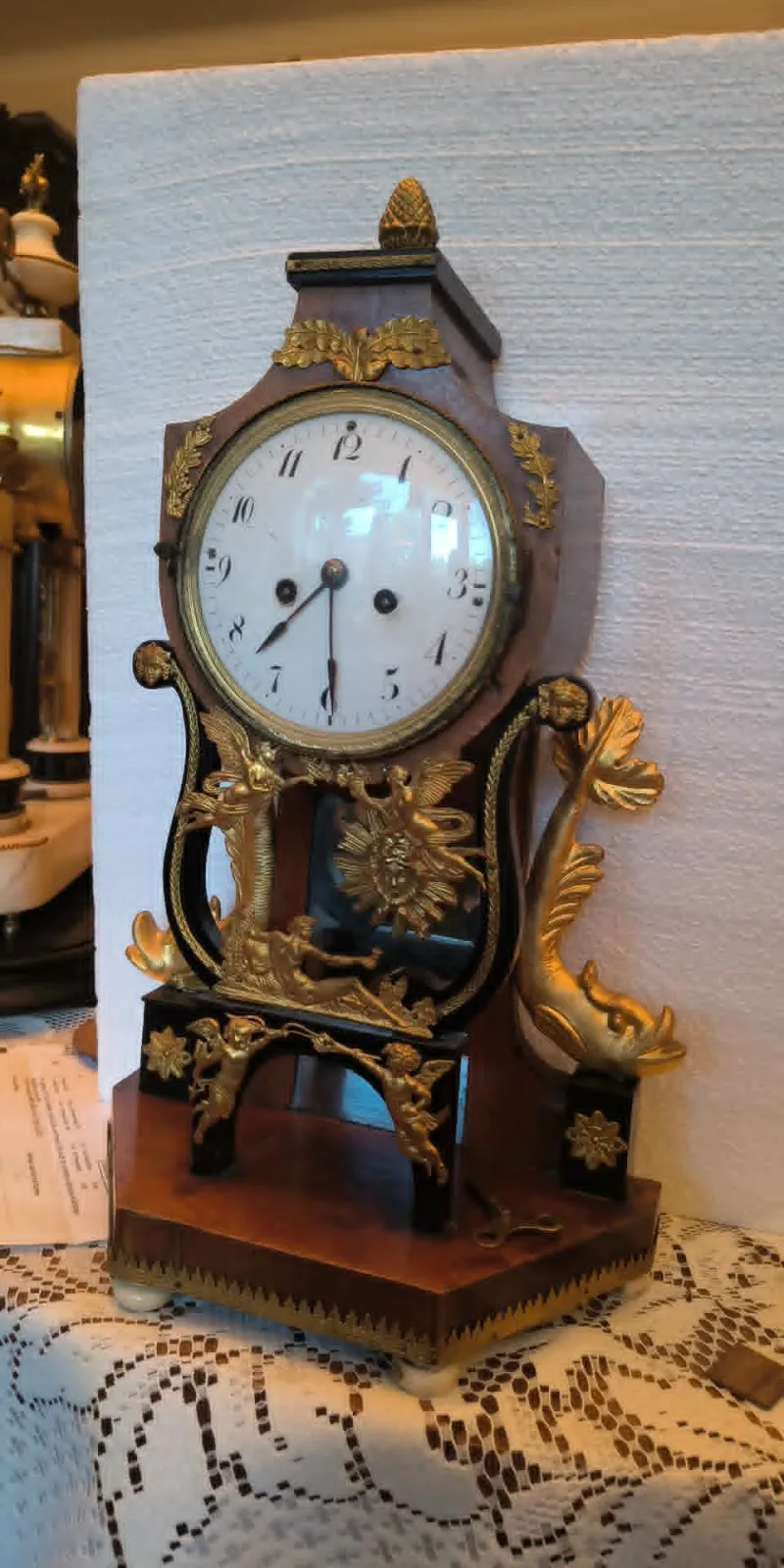 Zegar Biedermeier