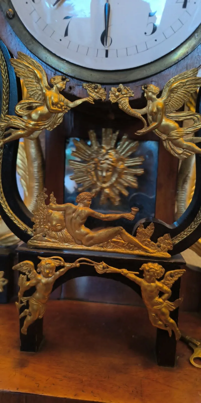 Zegar Biedermeier