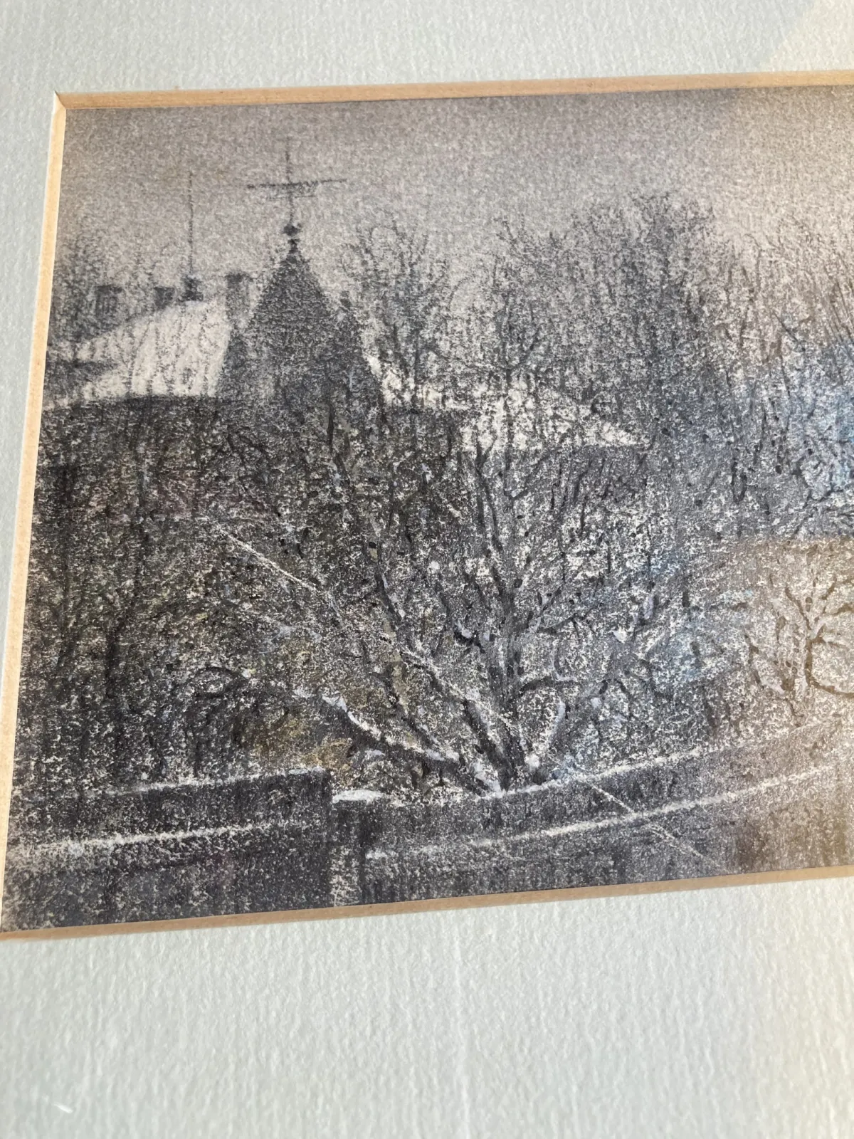 Rysunek ołówkiem Franz Schulze