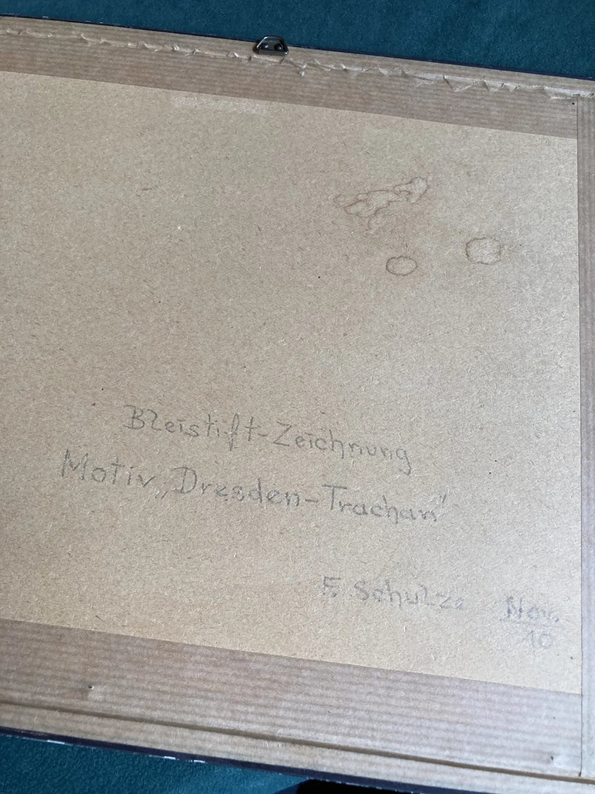 Rysunek ołówkiem Franz Schulze
