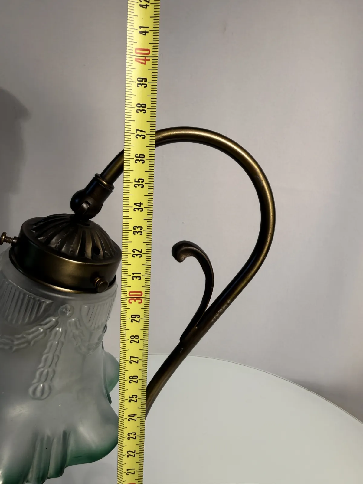 Stylowa lampka stołowa vintage w stylu secesyjnym / Art Nouveau
