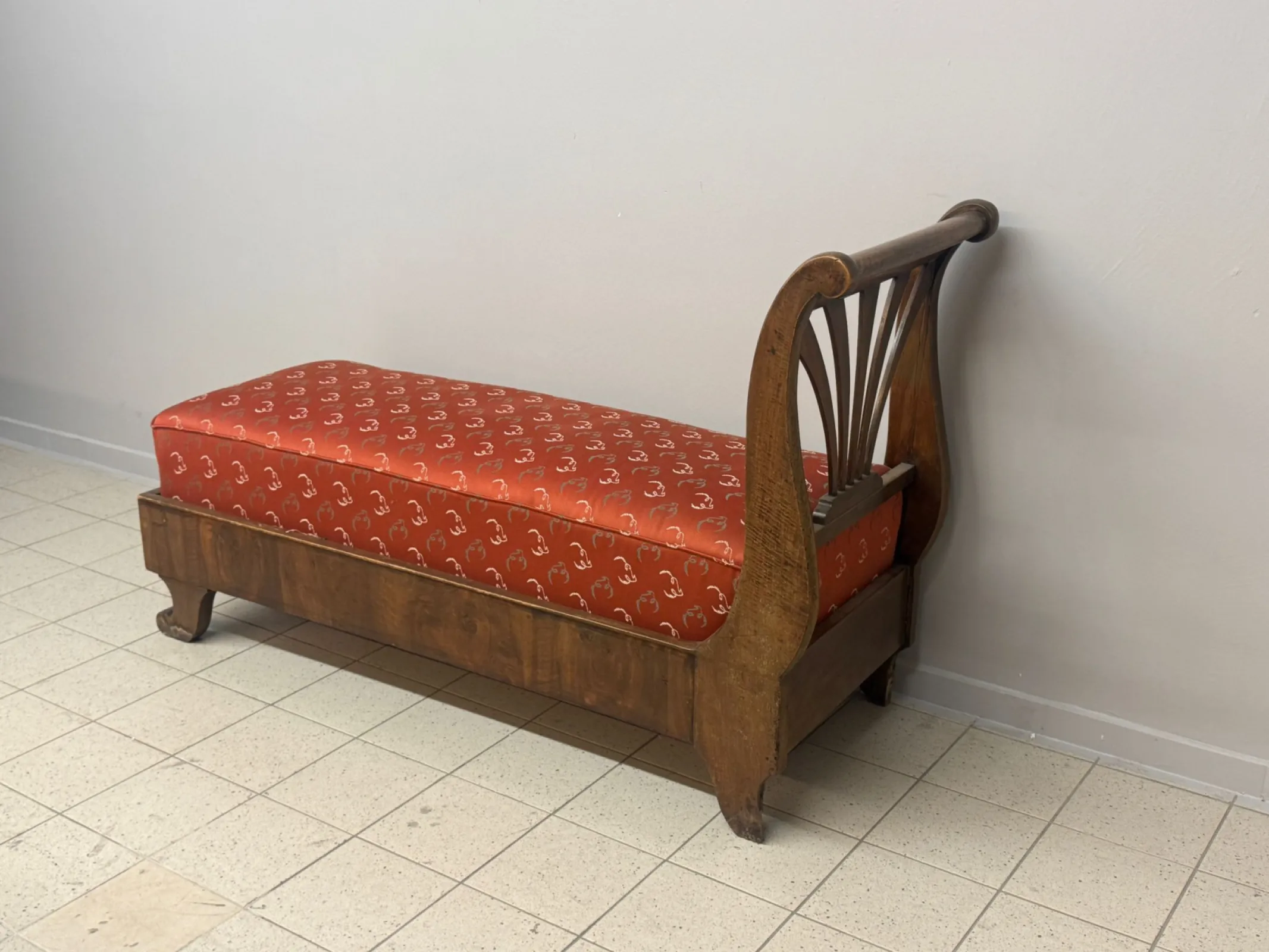 Szezlong Art Deco – antyczna sofa / leżanka vintage. Dowóz / Wysyłka.