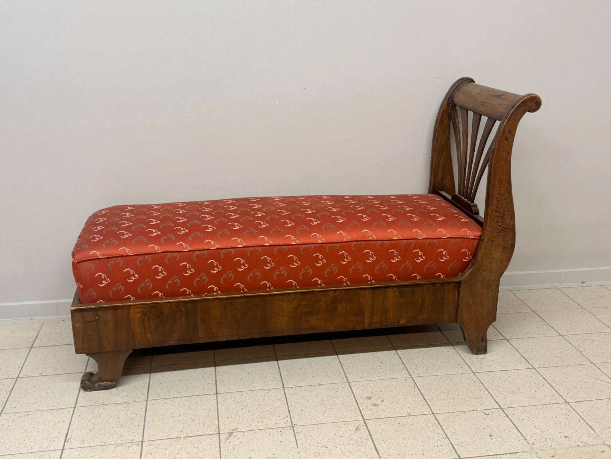 Szezlong Art Deco – antyczna sofa / leżanka vintage. Dowóz / Wysyłka.