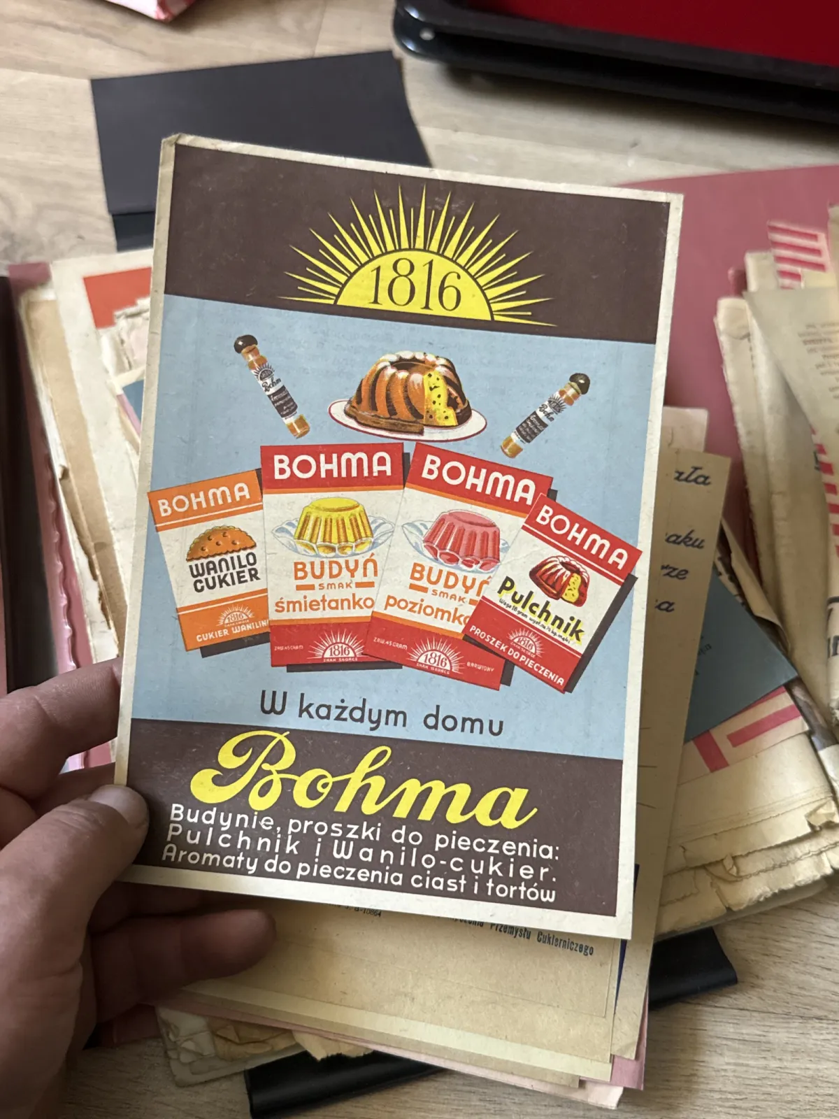 Stare ulotki reklamowe