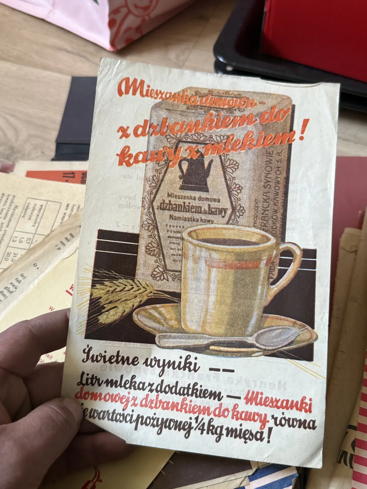Stare ulotki reklamowe