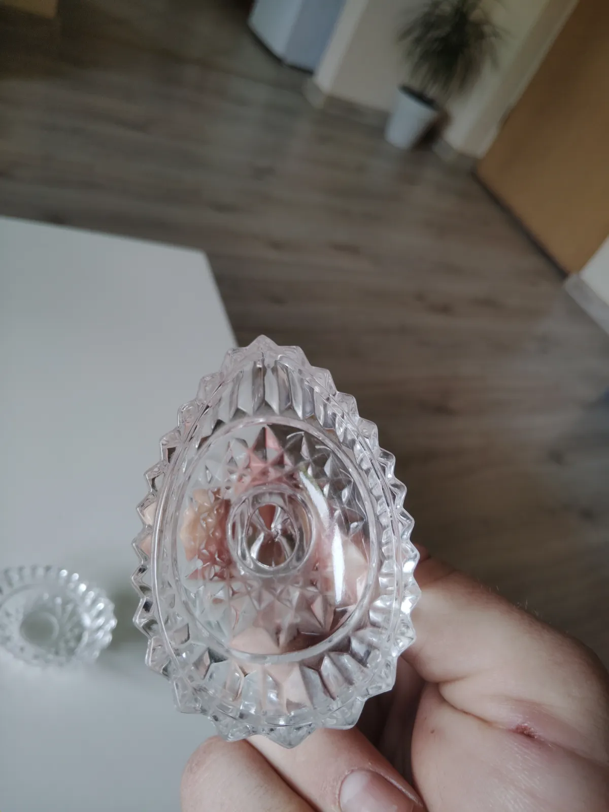 Kryształowa szkatułka Hofbauer Byrdes vintage