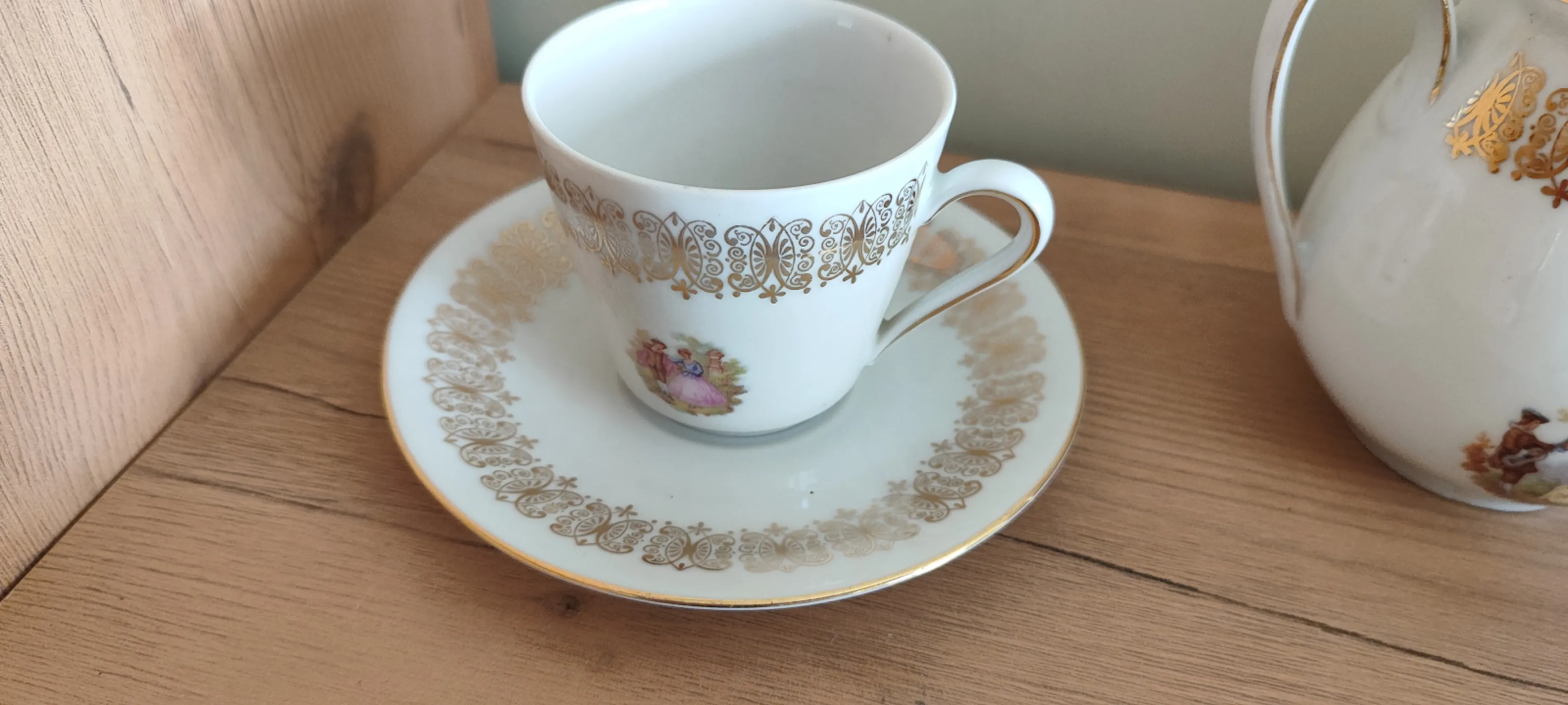 Zestaw porcelanowy do kawy