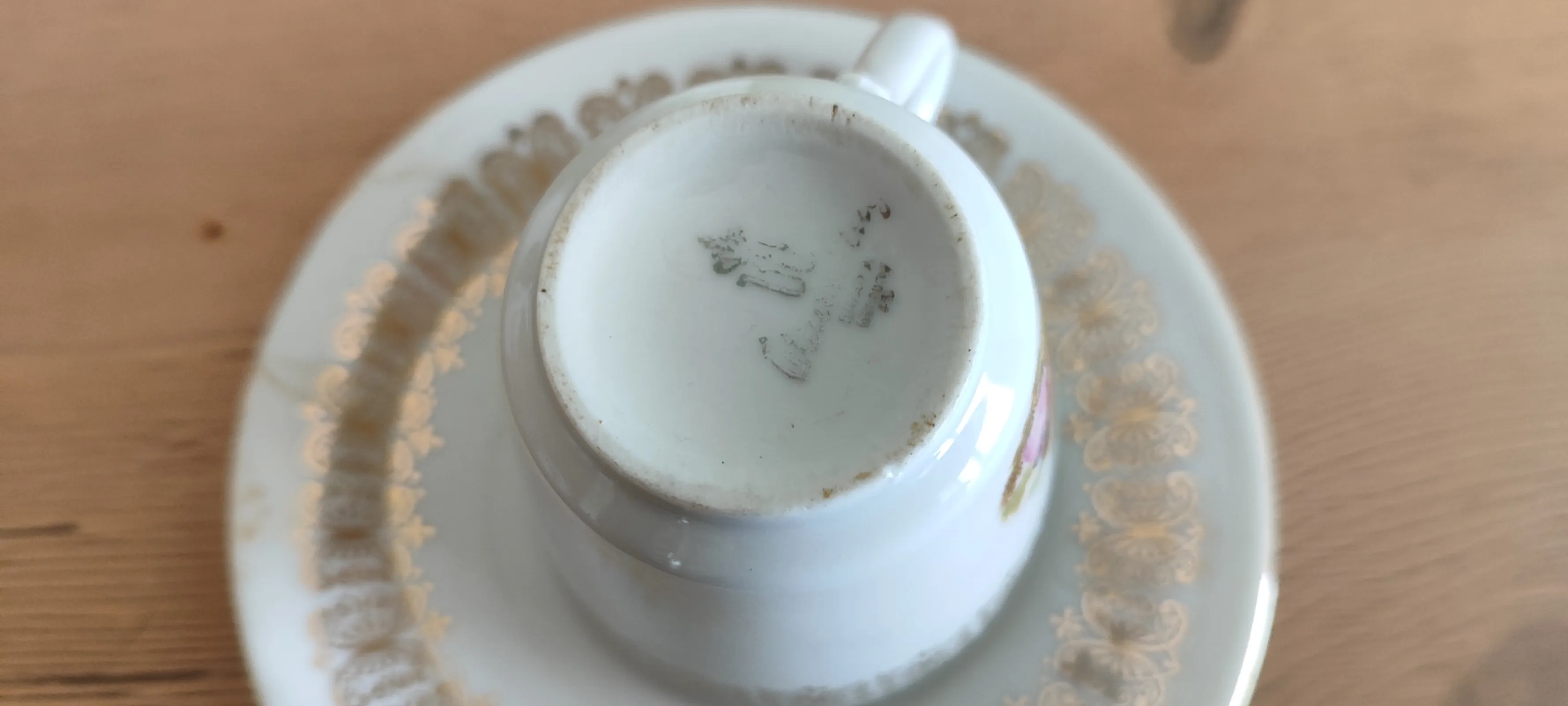 Zestaw porcelanowy do kawy