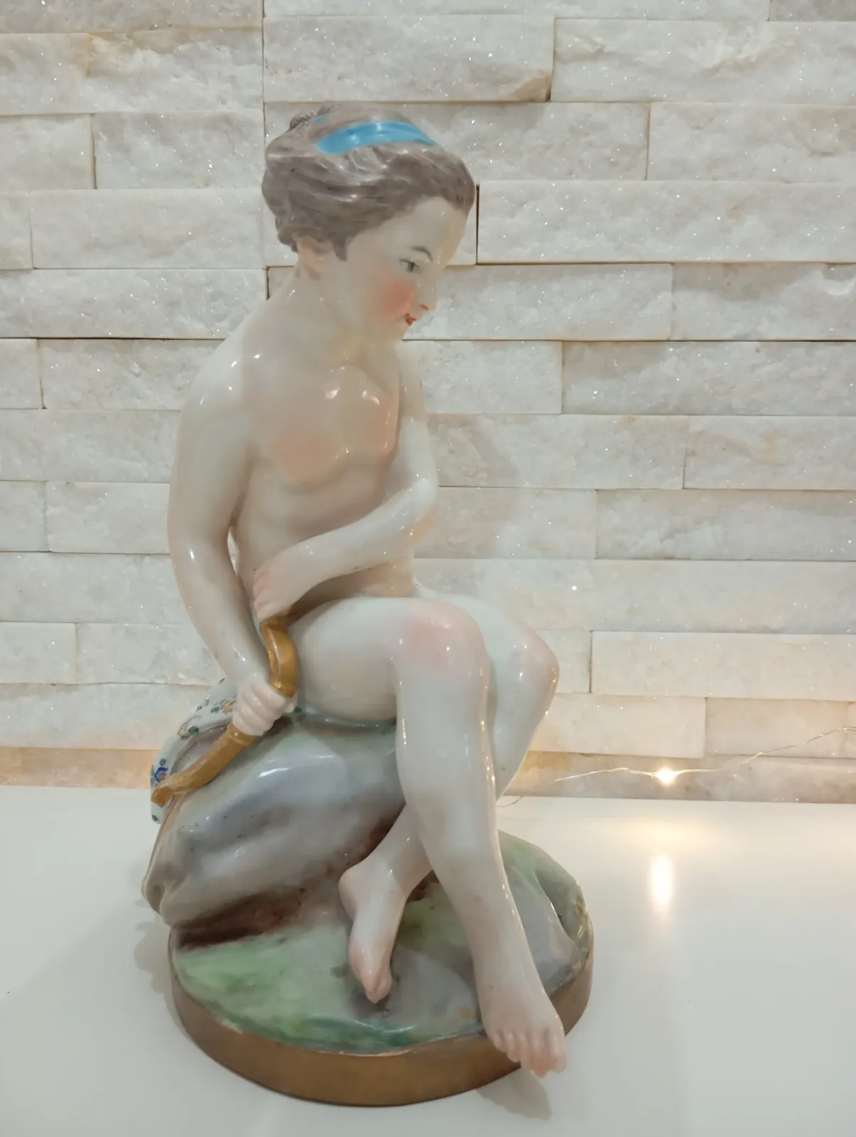 Figurka Porcelanowa Samson Paryż – Akt Kobiecy / Diana z Łukiem, XIX/XX w.