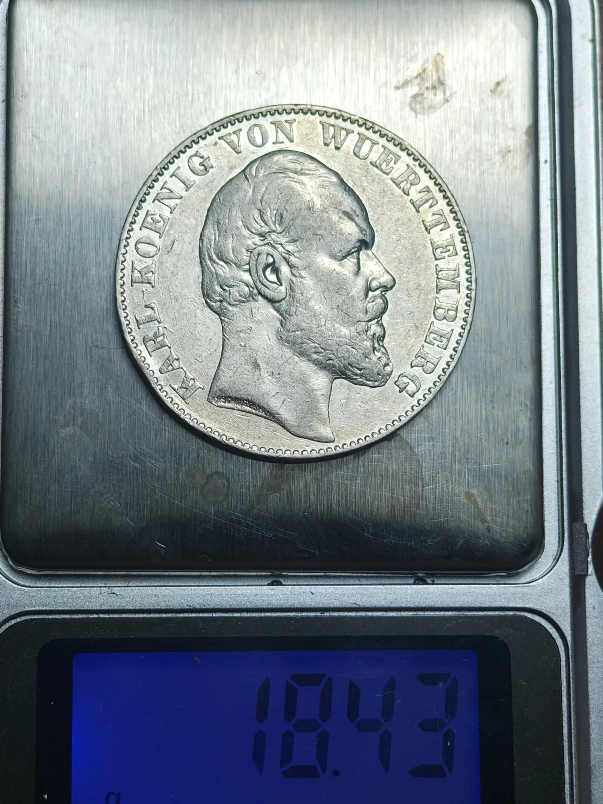 Talar zwycięstwa 1871 królestwo Wirtembergii