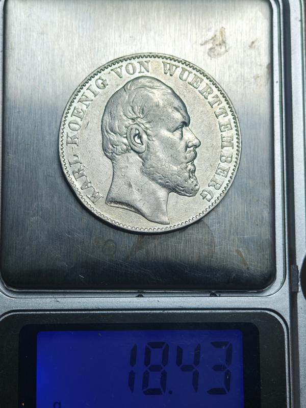 Talar zwycięstwa 1871 królestwo Wirtembergii