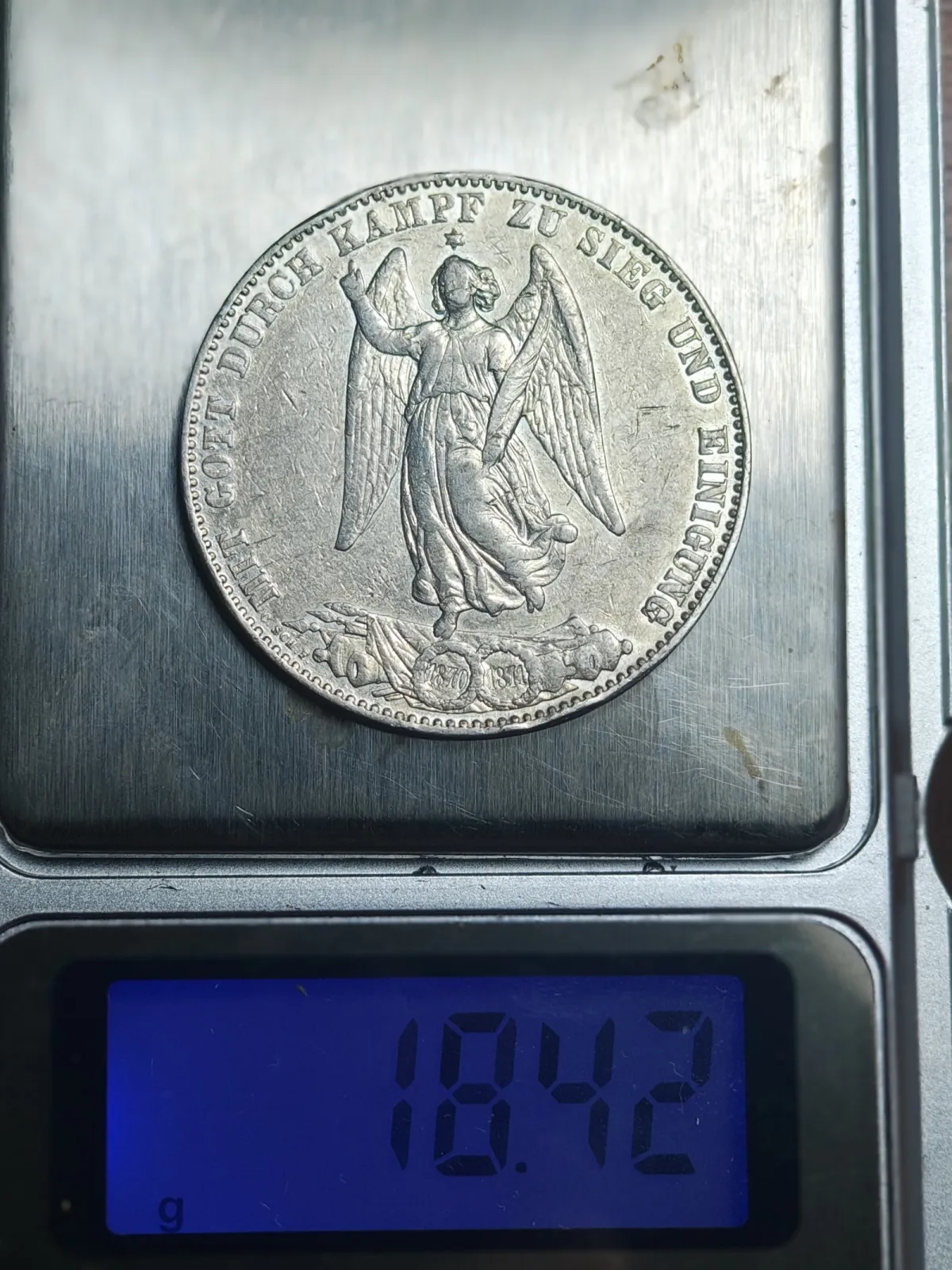 Talar zwycięstwa 1871 królestwo Wirtembergii