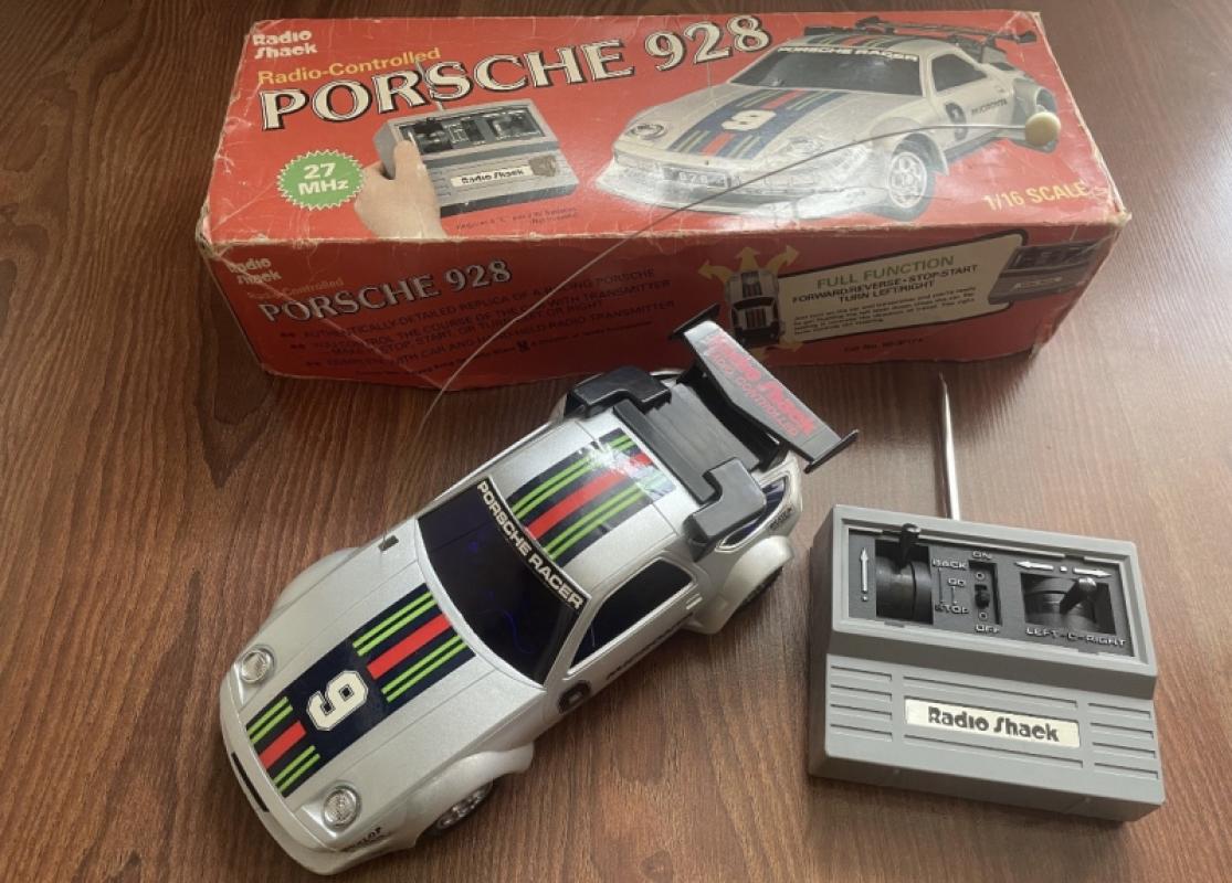 Stara zabawka Porsche rc zdalnie sterowana