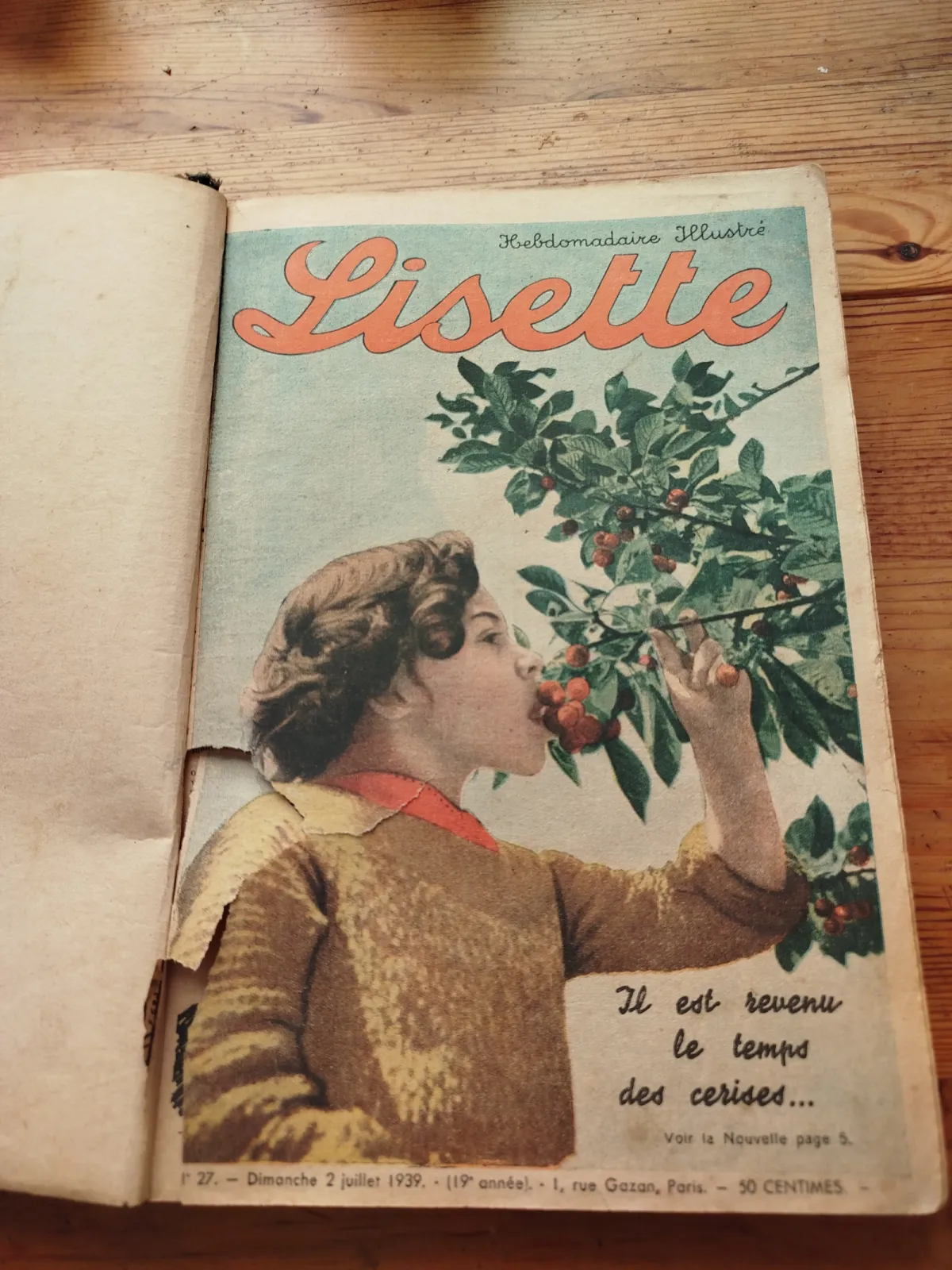 Czasopisma LISETTE 23 szt z 1939 roku