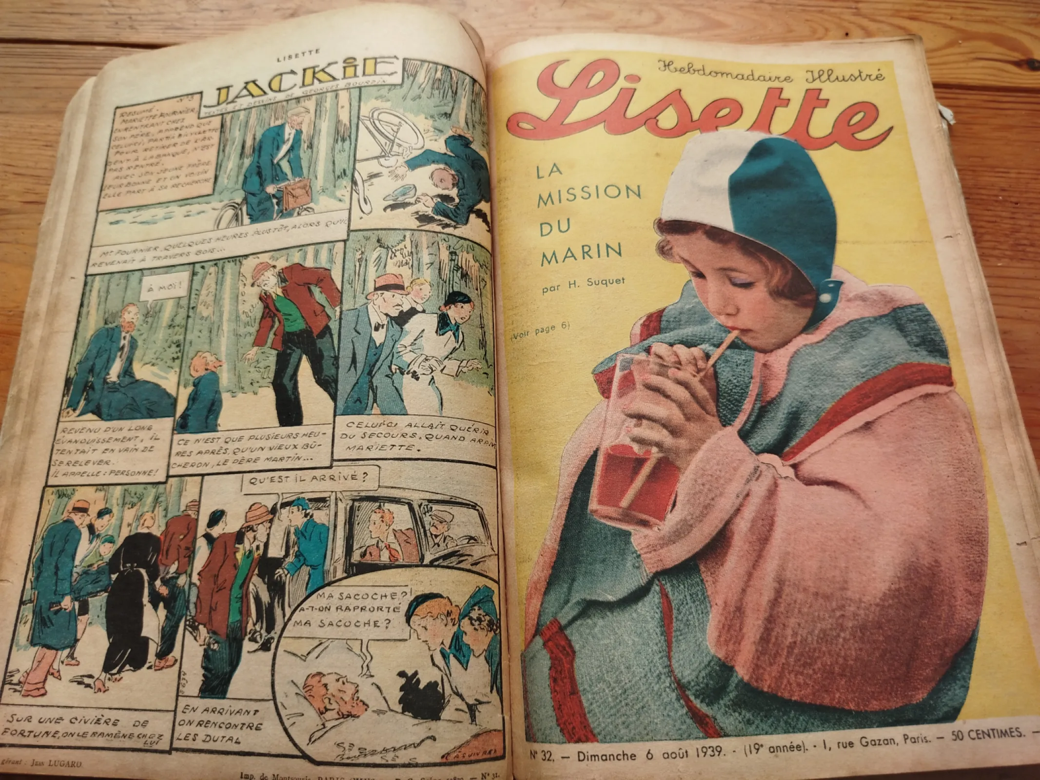 Czasopisma LISETTE 23 szt z 1939 roku