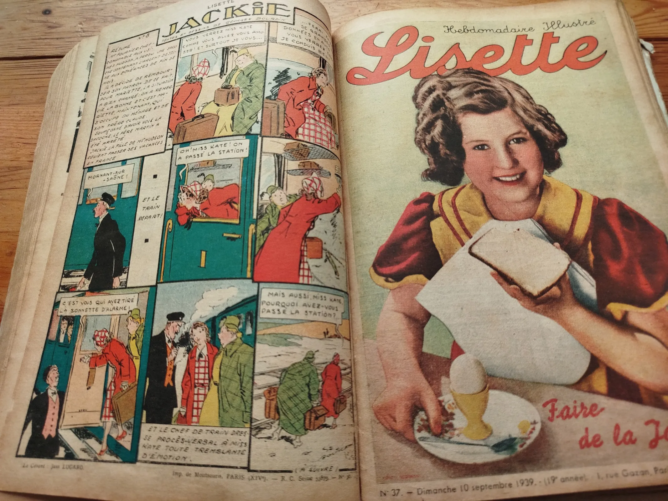 Czasopisma LISETTE 23 szt z 1939 roku