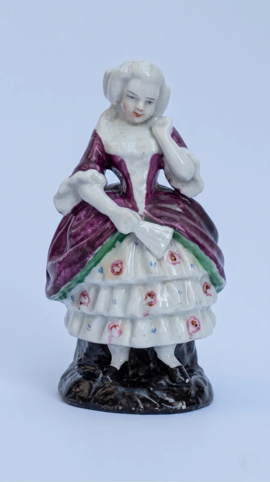 Zestaw 3 Antycznych Figurek Porcelanowych – Turyngia XIX/XX w.
