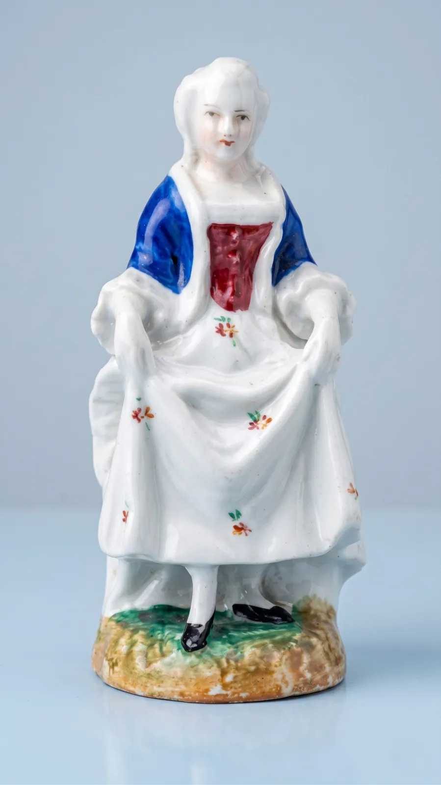 Zestaw 3 Antycznych Figurek Porcelanowych – Turyngia XIX/XX w.