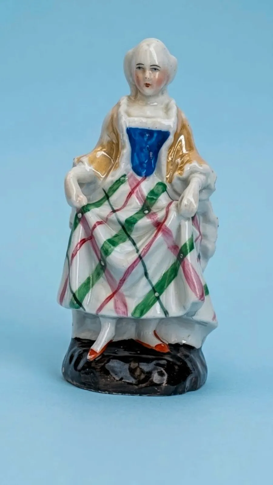 Zestaw 3 Antycznych Figurek Porcelanowych – Turyngia XIX/XX w.