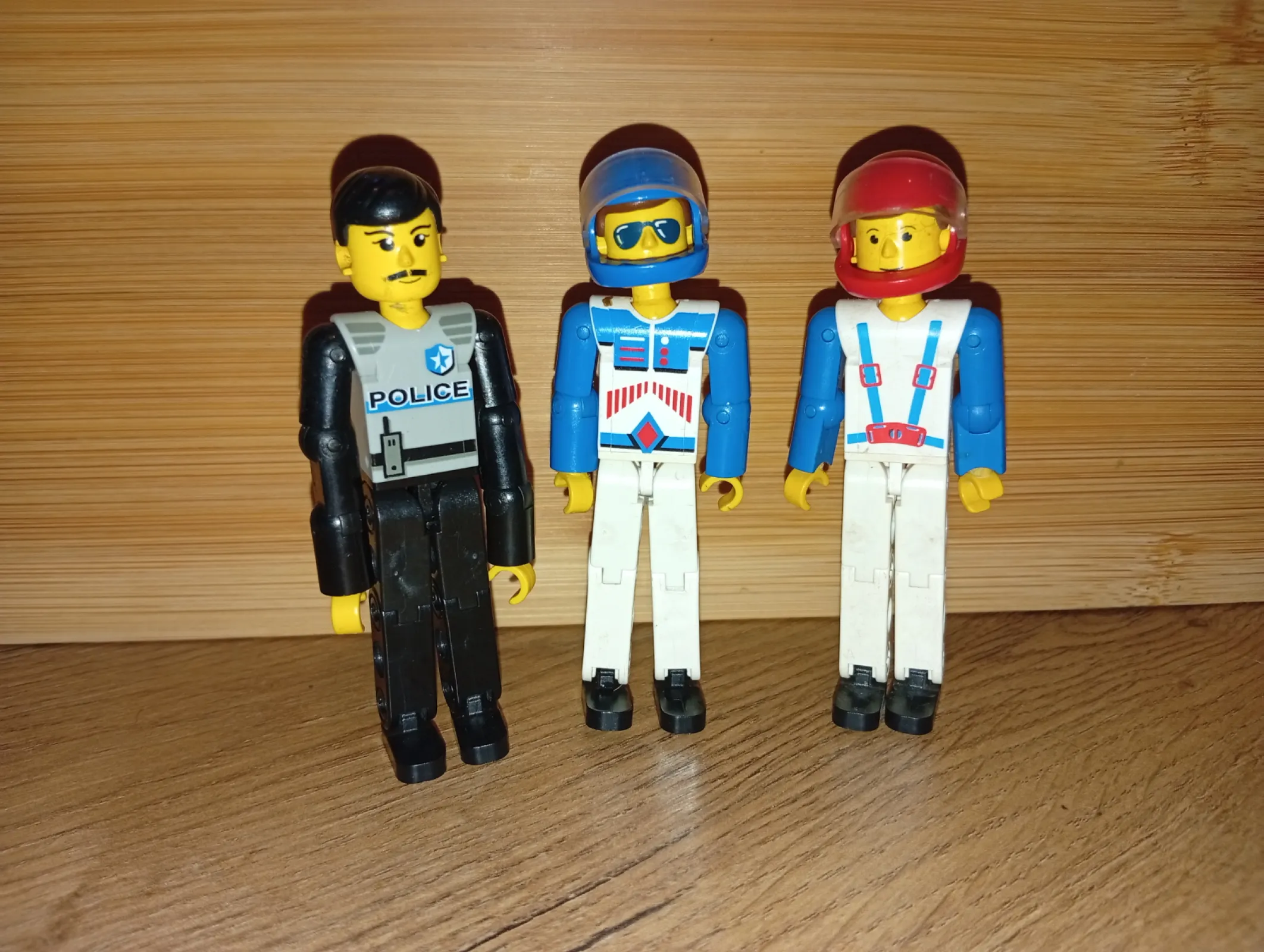 HIT! Unikatowe Figurki LEGO Technic Vintage (1990-1996) – Zestaw Kolekcjonerski LOT! BCM!