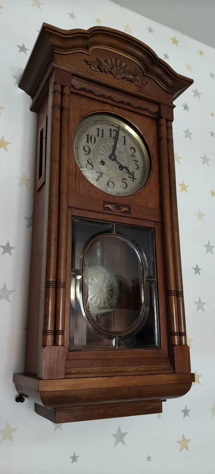 Piękny zegar wiszący Kienzle 1920 r.