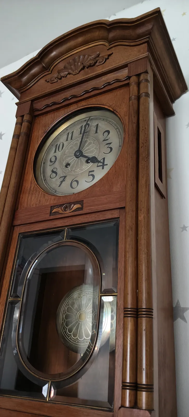 Piękny zegar wiszący Kienzle 1920 r.