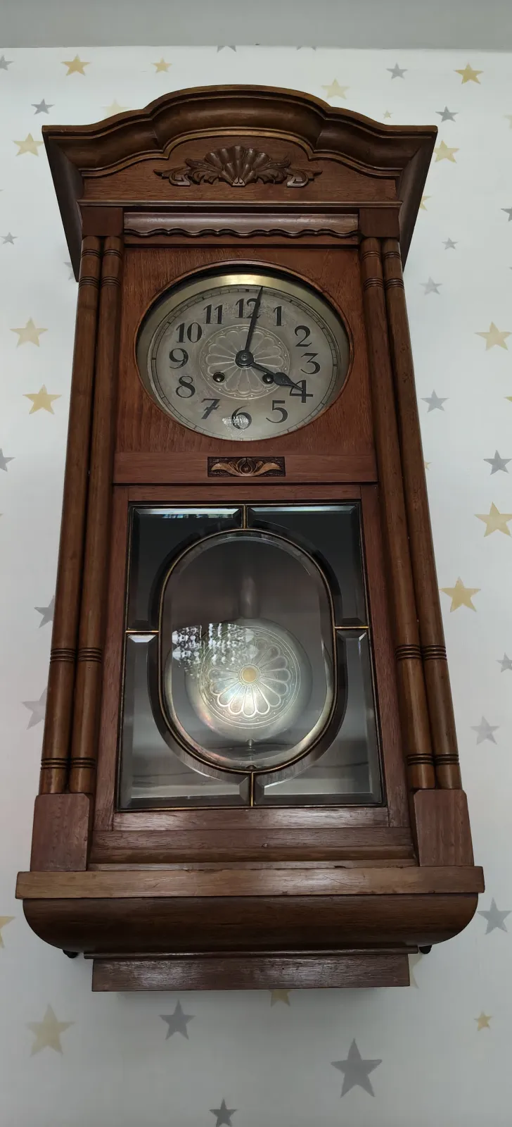 Piękny zegar wiszący Kienzle 1920 r.