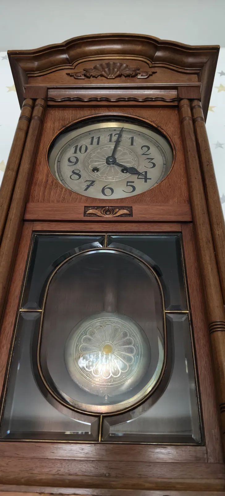 Piękny zegar wiszący Kienzle 1920 r.