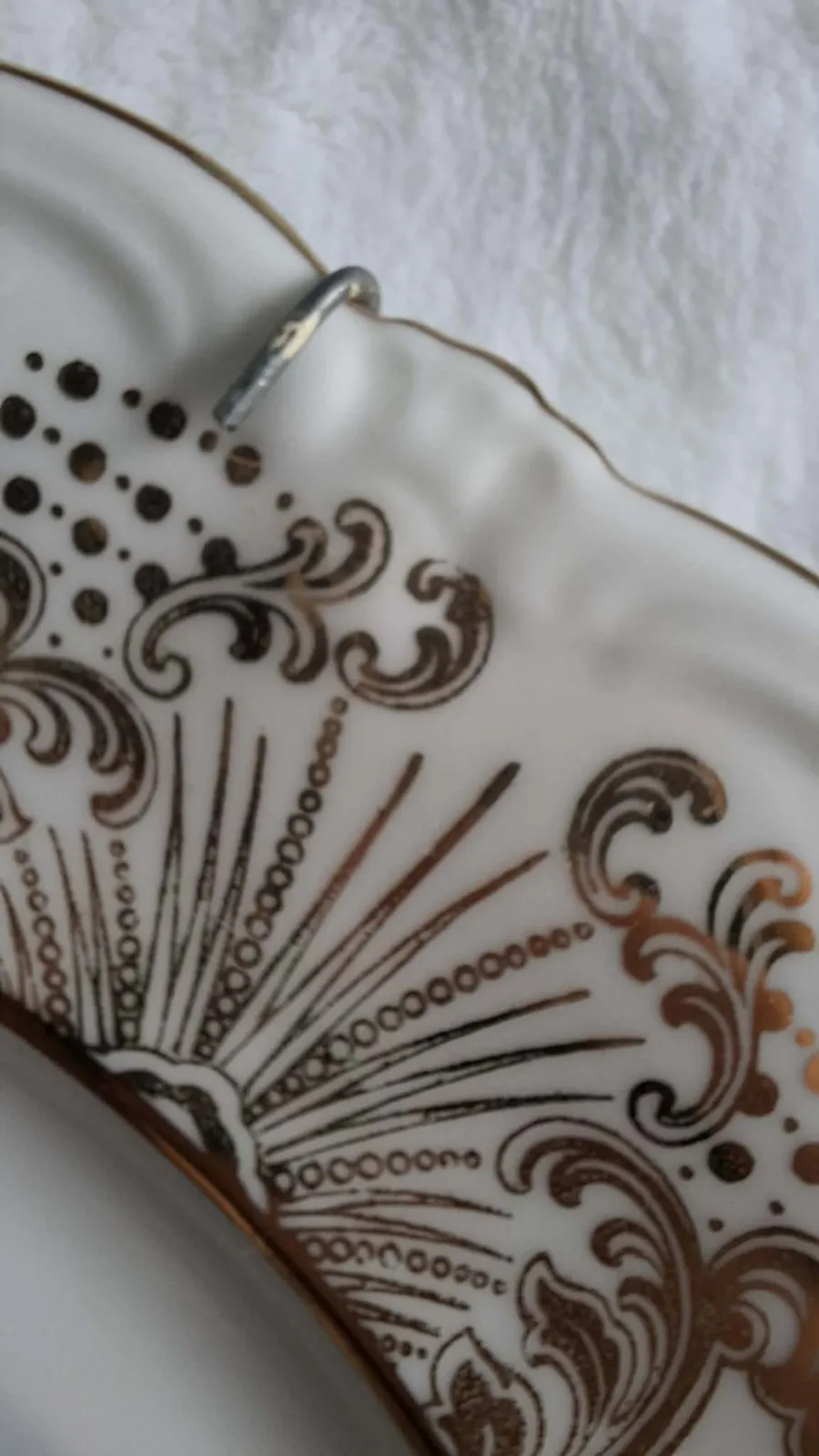 Porcelanowy Talerz dekoracyjny Winterling Röslau Bavaria