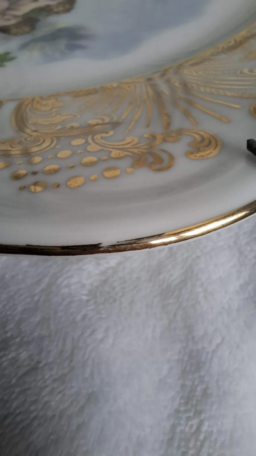 Porcelanowy Talerz dekoracyjny Winterling Röslau Bavaria