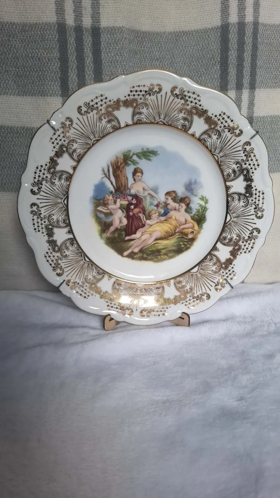 Porcelanowy Talerz dekoracyjny Winterling Röslau Bavaria