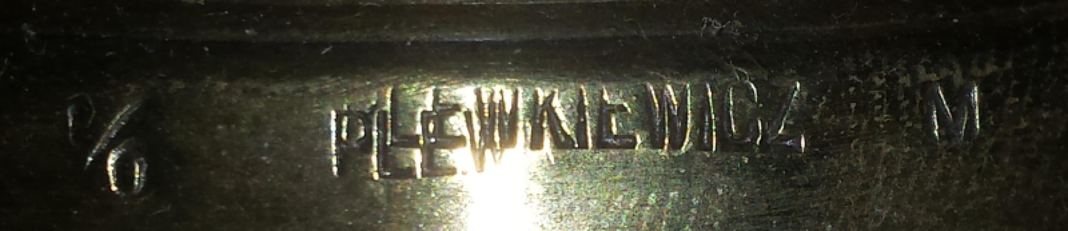 1900r. PLEWKIEWICZ WARSZAWA